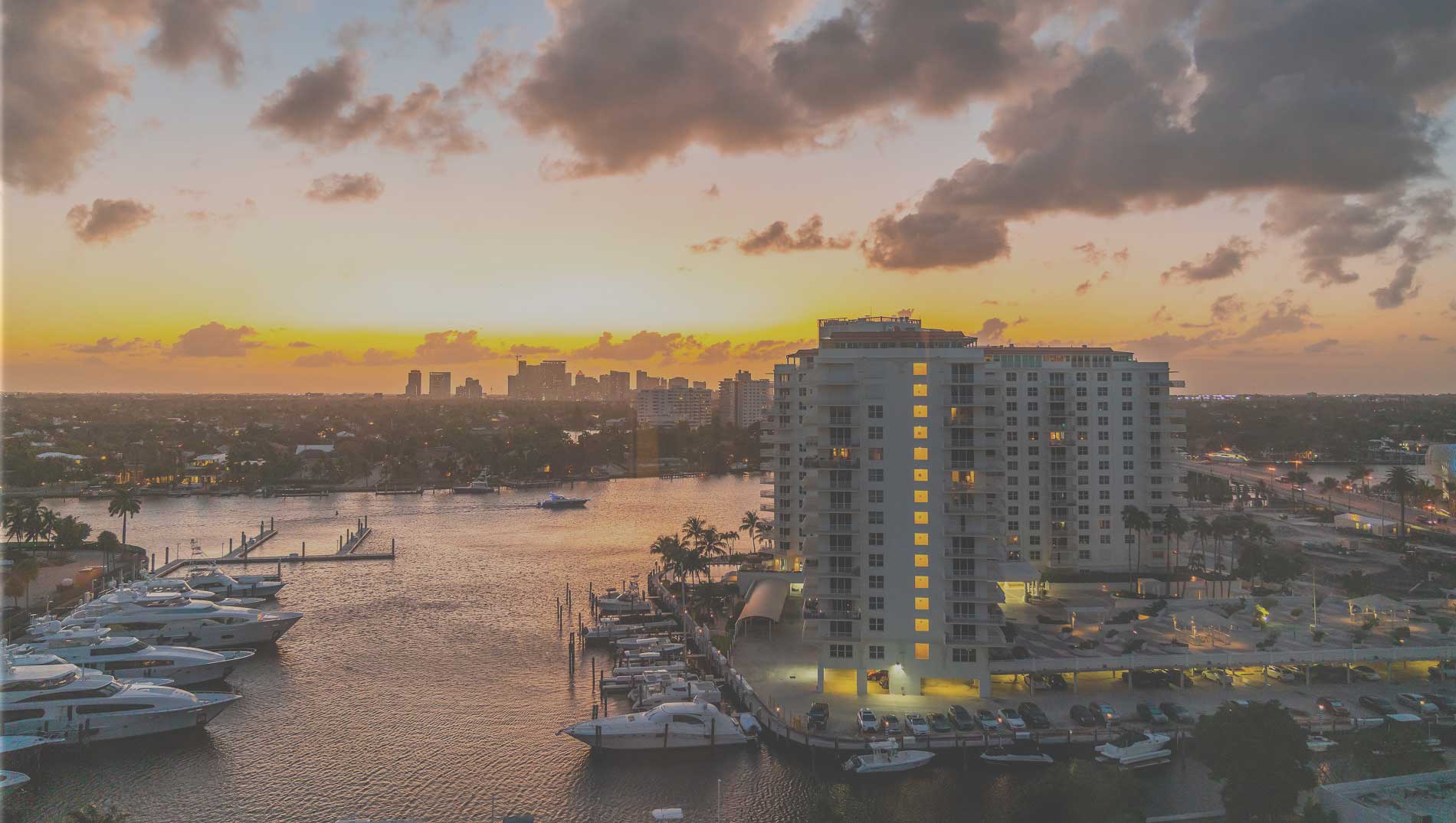 Fort Lauderdale and Miami waterfront imagery